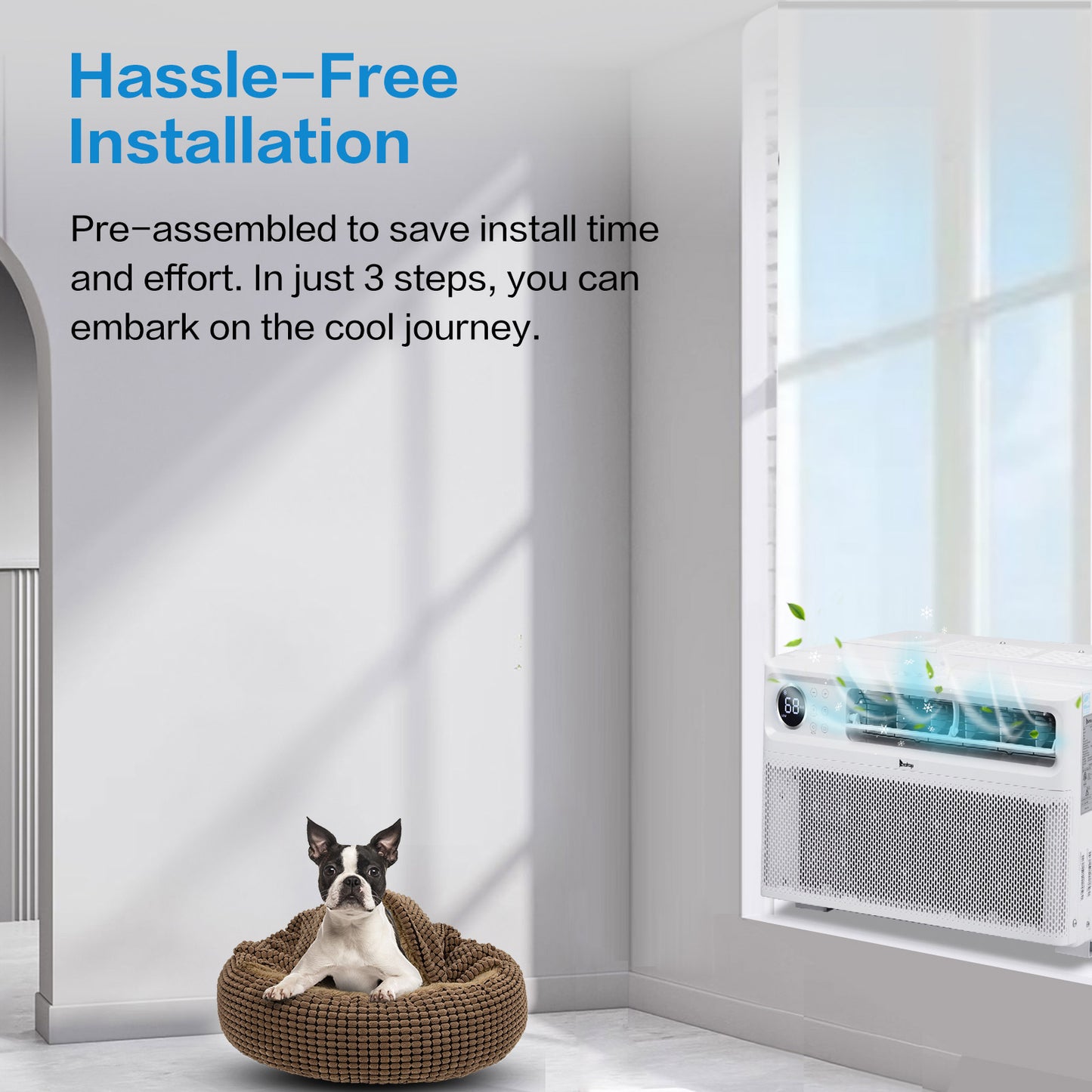 ZOKOP 10000 BTU Inverter Window Air Conditioner with WiFi