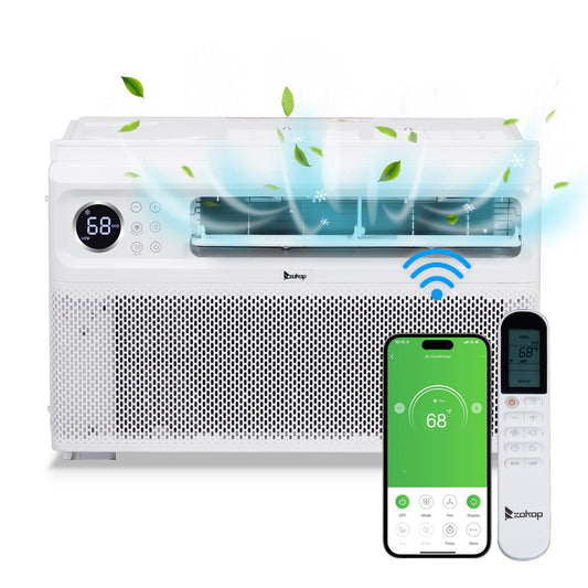 ZOKOP 12000 BTU Inverter Window Air Conditioner with APP & Voice Control